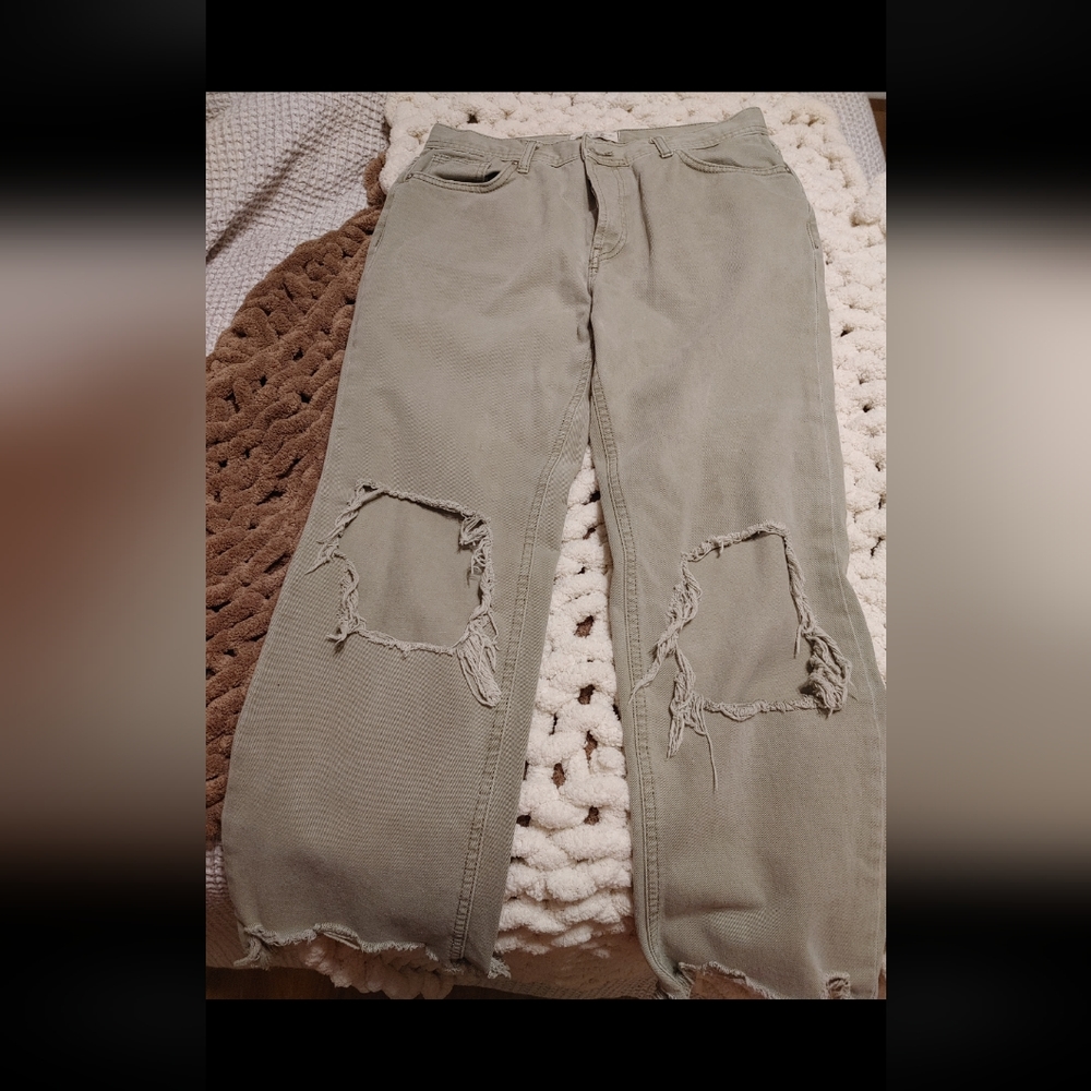 Free People cropped jean